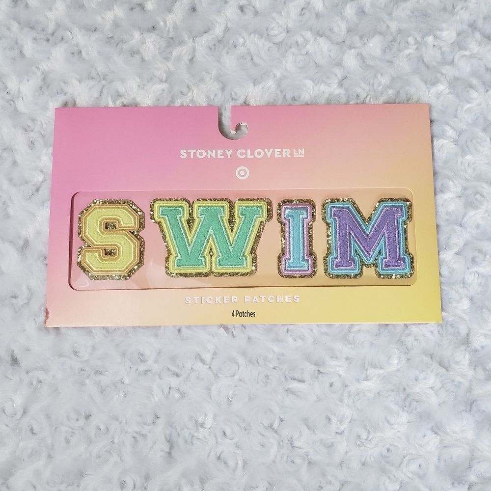 Stoney Clover Lane x Target SWIM sticker patches